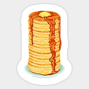 Tall Stack of Pancakes Sticker